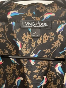 LIVING DOLL Little Sparrows Retro Style Kleid Junior & Damen Gr. L - Bild 1 von 6