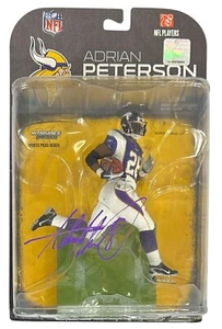 Adrian Peterson autographed signed figure NFL Minnesota Vikings JSA COA - Picture 1 of 2