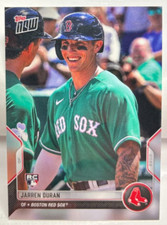 Jarren Duran 2022 Topps Now Road To Opening Day RC SP #OD-18 - BOSTON RED SOX
