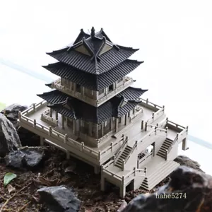 Decorazione acquario pesci micro paesaggio ecologico architettura antica cinese - Foto 1 di 26