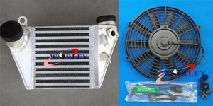 Bolt-On Side Mount Intercooler For VW 02-05 JETTA Golf GTI MK4 1.8t Turbo & Fan - Picture 1 of 6