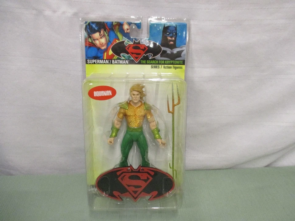Figura de acción DC Direct Superman Batman Aquaman Search For Kryptonite Series 7 Foto 1 de 3