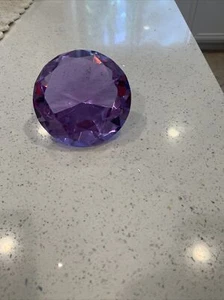 Decorative Diamond crystal purple, Big Enchanting And Beautiful - Picture 1 of 4