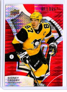 2021-22 Upper Deck Allure Red Rainbow - SIDNEY CROSBY - Pittsburgh Penguins