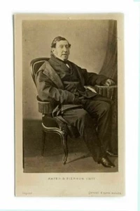 CDV Photo – Composer Gioachino Rossini – Mayer & Pierson Albumen c.1865 - Picture 1 of 8