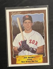 1990 ProCards JEFF BAGWELL Card #1324 New Britain Red Sox Astros HOF