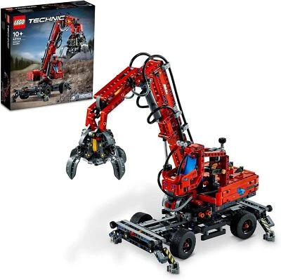 LEGO Technic Transport Crane 42144 Toy Block Present Vehicle City Building - Image 1 of 4