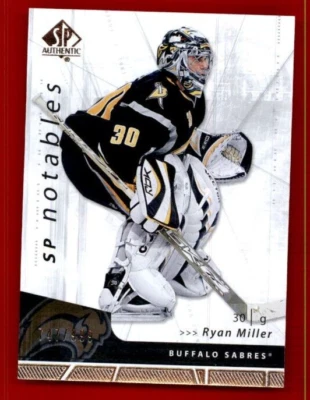 2006-07 SP Authentic #152 Ryan Miller N 747/999 - Image 1 of 2