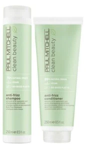 Paul Mitchell Clean Beauty Anti-frizz Shampoo and Conditioner 8.5 oz Duo Set - Picture 1 of 3