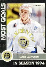 2013-14 Finnish Cardset Most Goals #20 Marko Jantunen