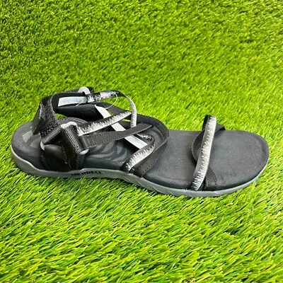 Sandalias Merrell Terran 3 Cush Lattice para mujer talla 11 negras playa exterior con tiras Foto 1 de 4