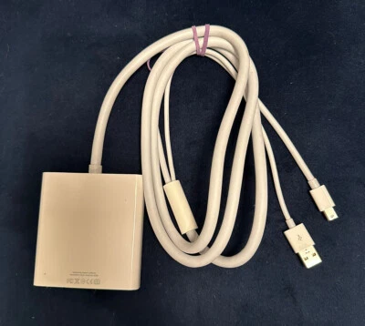 Apple A1306 Mini Display Port to Dual-link DVI Adapter - White - Image 1 of 4