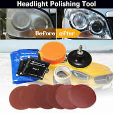 Pro Car Headlight Lens Restoration Repair Kit Polishing Cleaner Cleaning Tool