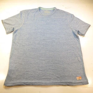 TOMMY BAHAMA RELAX HAWAIIAN ALOHA TEE T SHIRT Mens M Blue Tri Blend - Picture 1 of 4