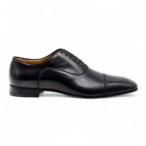 Christian Louboutin Greggo Leather Oxford Shoes in Black EU 42 US 9 - $995 NWB - Picture 1 of 11