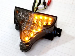 Integrated LED Rear/Tail Light For YZF-R1 R1 2009-2013 2014 Brake Turn Signals - Picture 1 of 8