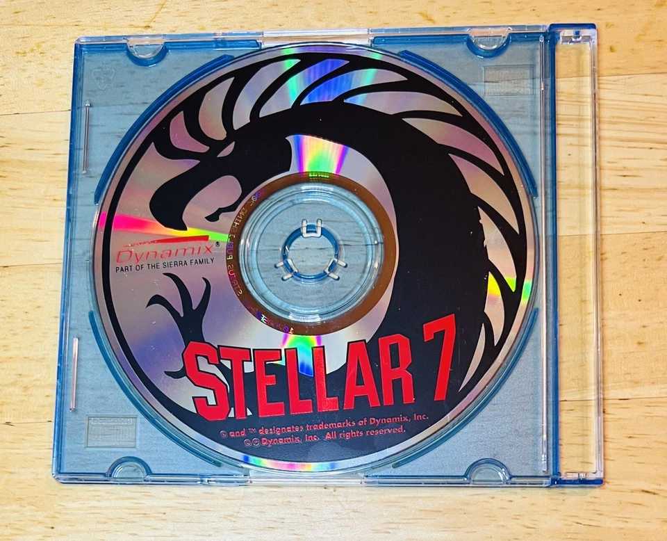 Stellar 7 PC CD-ROM only 1993 Windows/MS-DOS Video Game Sierra NEW - Image 1 of 1