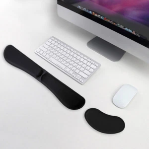 Wrist Rest Pad Keyboard Pad Ergonomic Support Pad Foldable Keyboard Wrist Rest - Photo 1/19