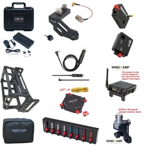 Windcamp Kurzwelle Radio Zubehör Batteriebox Antennenunterstützung AP8 AP8S Set - Bild 1 von 94