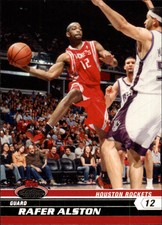 2007-08 Stadium Club Houston Rockets Basketball Card #58 Rafer Alston