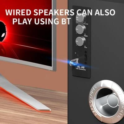 USB Bluetooth 5.3 Wireless Audio Music Adapter Dongle Receiver I7K3 Y8V2 S1 A3I2 - Image 1 of 4