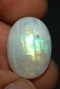 15.25 carat Moonstone, natural Moonstone cabochon, oval blue loose moonstone - Picture 1 of 3