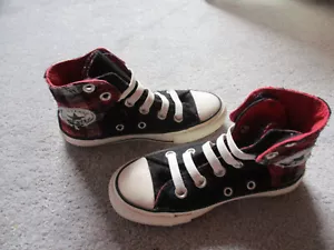 Converse All Star Chucks, Gr. 28 UK11, schwarz - Klettverschluss , NEU - Bild 1 von 6