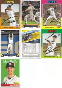 2019 Topps Archives Tampa Bay Rays Team Set  (9) - Picture 1 of 1