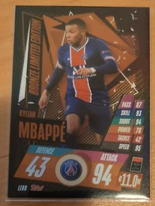 Match Attax 2020/21 LE8B - KYLIAN MBAPPE Limited Edition BRONZE - Bild 1 von 1