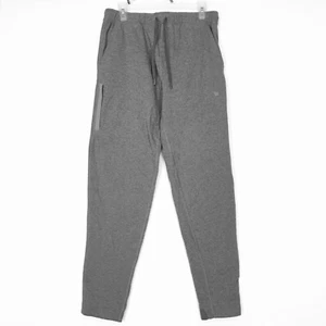 Mack Weldon Ace Jogger Sweatpants Mens M Tall Grey Taper Stretch Elastic Waist - Picture 1 of 12
