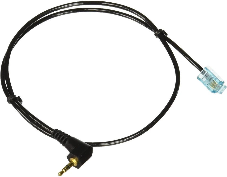 Plantronics 78333-01 Sub-mini phone Male Audio Right RJ9 Sub-Mini Cord Adapter - Image 1 of 3