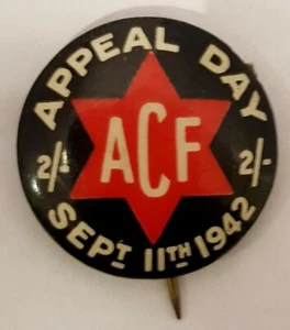 Australia • 1942 • ACF Appeal Day badge • Two Shillings - Bild 1 von 2