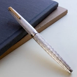 Vintage 60er Jahre Lady Sheaffer 925 Seaspray Design 14K Goldfeder Füllfederhalter - Bild 1 von 7