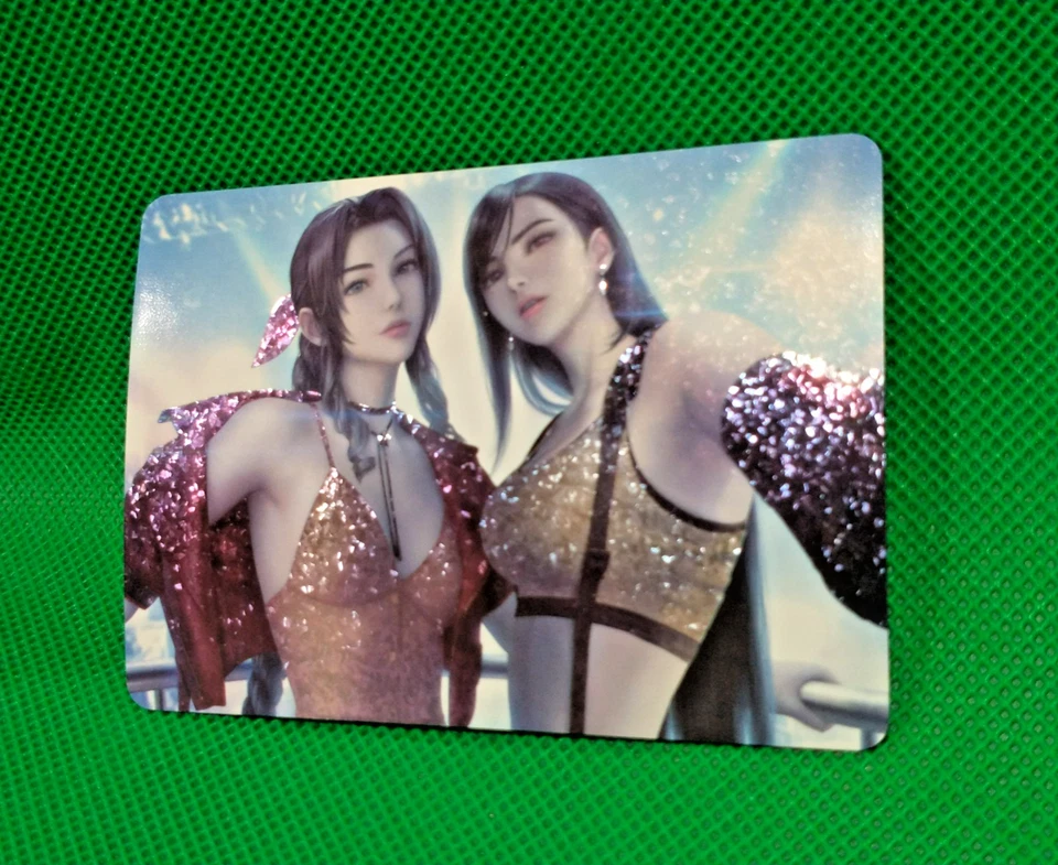 Tifa Lockhart Final Fantasy VII Goddess Anime Waifu Girl ACG Holo Card - Image 1 of 1