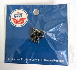 Orig. PIN FCH FC Hansa Rostock Fußball Bundesliga Anstecknadel DDR Oberliga - Picture 1 of 2