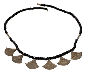 Handgefertigte afrikanische Tuareg Berber Halskette Niger ethnischer Stamm afrikanischer Schmuck - Bild 1 von 4