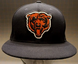 Unisex Ajustable Snapback New Era Chicago Bears NFL Goma Logo Sombrero Gorra - Imagen 1 de 8