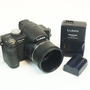 Panasonic Lumix DMC-FZ8 12.1MP Digital Bridge Camera  Tested + Charger, Battery - Picture 1 of 8