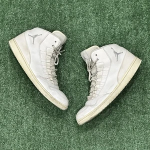 Michael Jordan Executive White Worn Used Old - Size 13 Men’s Creased Beaters - Picture 1 of 15