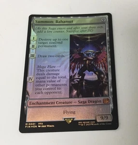Summon: Bahamut Final Fantasy Foil - Picture 1 of 1