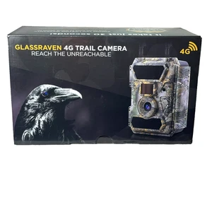 Glassraven 4G Jagd Wetterfeste Trail Kamera Camouflage 1080P Video - NEU - Bild 1 von 6