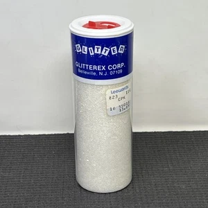Vintage GLITTEREX CORP Crystal Clear Glitter 4.5 oz NEW - Picture 1 of 5