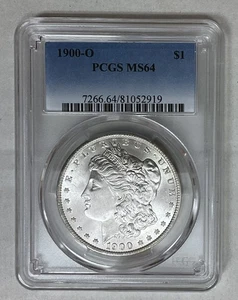 Morgan Silver Dollar 1900-O MS64 Smooth White Gem/Exceptionally Nice For Grade - Picture 1 of 4