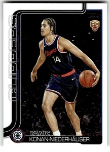 Tarjeta de baloncesto de la NBA Yanic Konan Niederhauser novato 2025/26 Topps #230 Clippers - Imagen 1 de 2