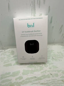 Bril UV-C Toothbrush Cleaner Portable Brush Cover For Any Toothbrush (BLACK) - Picture 1 of 2