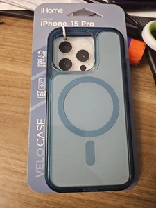 NEW iHome Magnetic Velo Phone Case for iPhone 15 Pro - Photo 1 sur 2