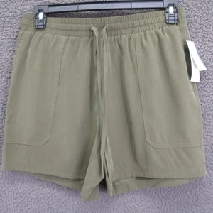 Nordstrom Rack Shorts Womens Medium Pockets Drawstring Rayon New - Picture 1 of 8