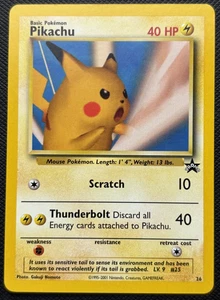 Snap Pikachu Black Star Promo 26 Pokemon League NM 2001 - Picture 1 of 2