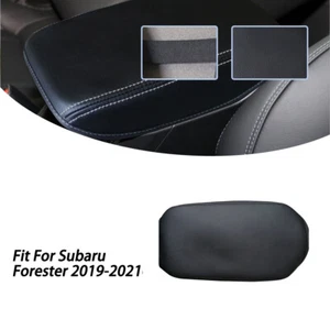 New Leather Center Console Lid Armrest Cover Trim For Subaru Forester 19-21 Grey - Picture 1 of 1