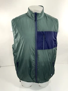 JOHNNIE-O - Mens L Golf Full Zip Performance Vest - EXCELLENT - Picture 1 of 8